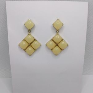 Vintage Cream Bakelite Earrings